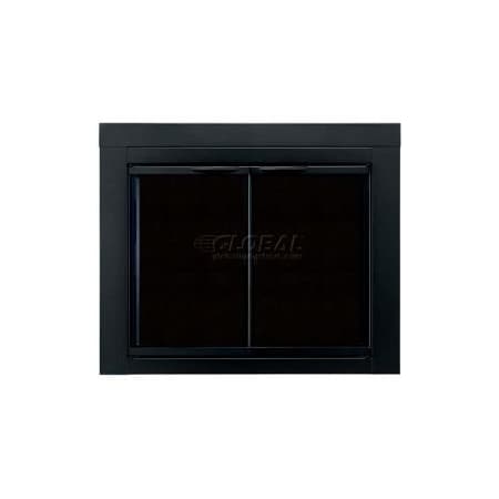 Dyna-Glo Pleasant Hearth Alpine Fireplace Glass Door Black AN-1011 37-1/2"L x 33"H AN-1011